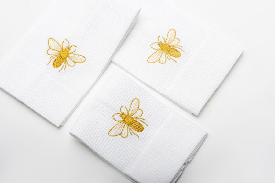 Queen Bee Cotton Guest Towel - Image 4