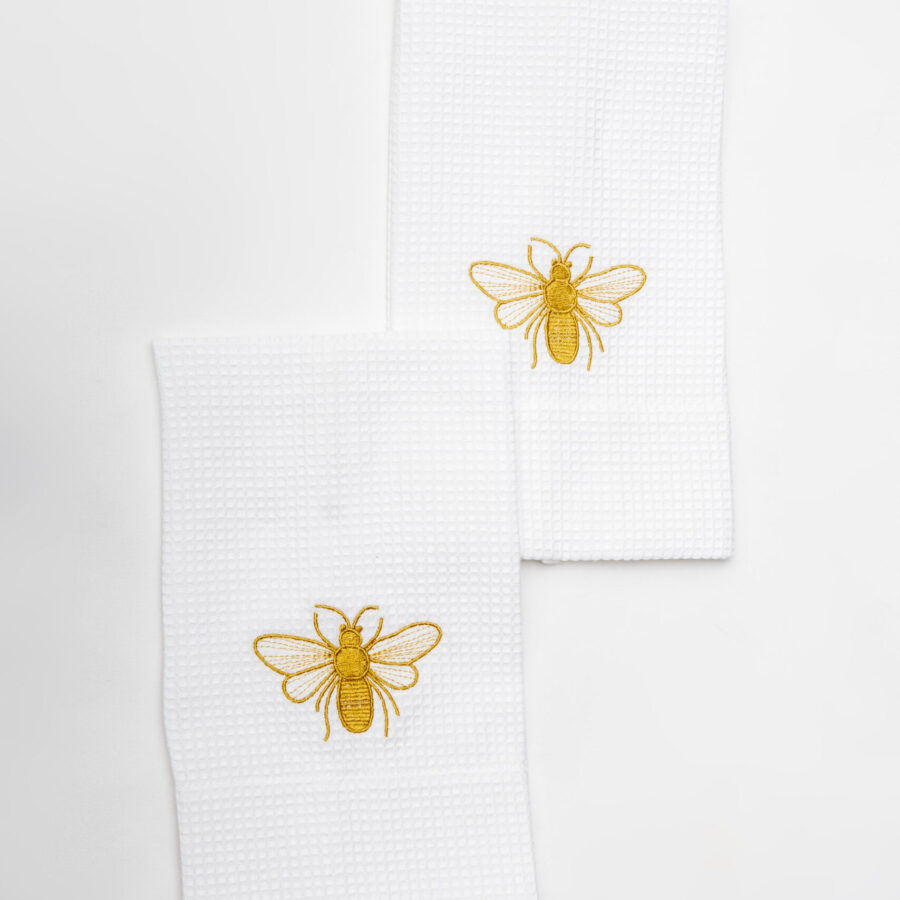 Queen Bee Cotton Guest Towel