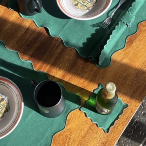 Emerald Green Olivia Coaster Set