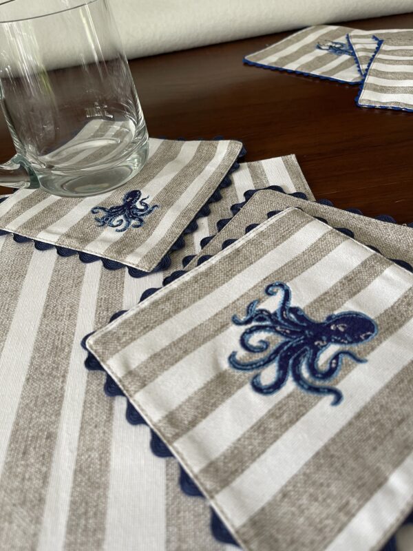 Octopus Double Sided Coasters
