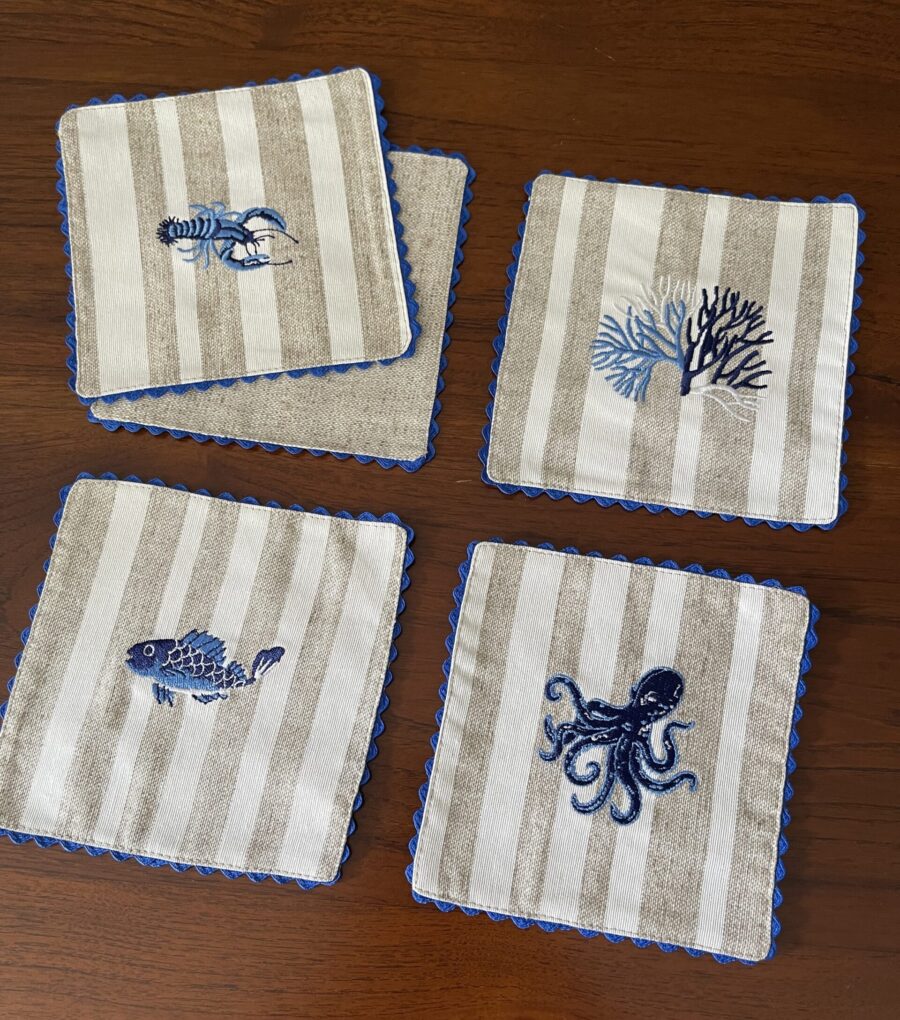 Frutti di Mare Double Sided Coasters - Image 7