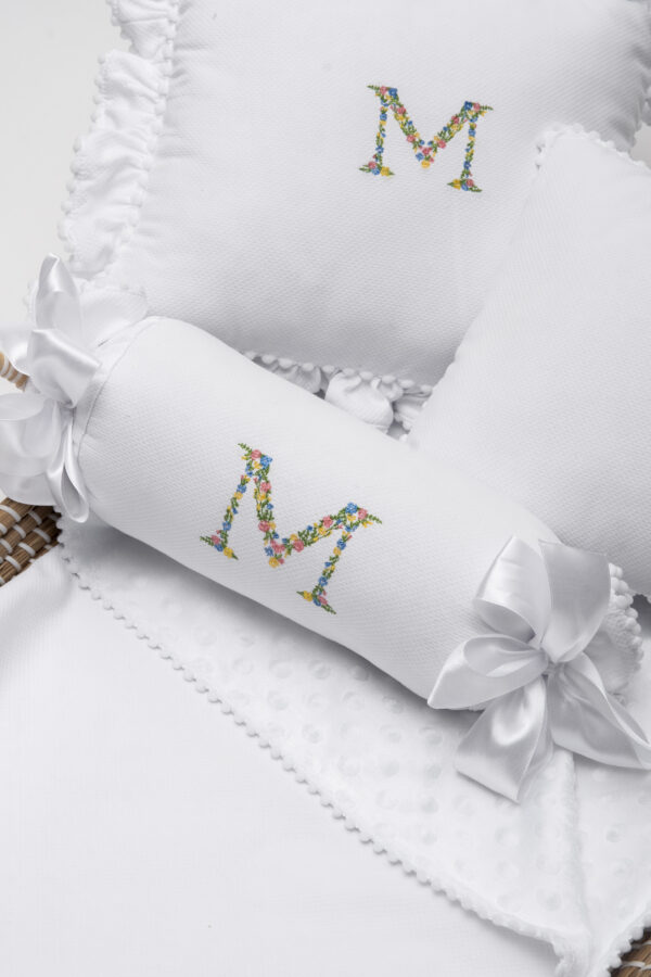Floral Roll Pillow - Image 3