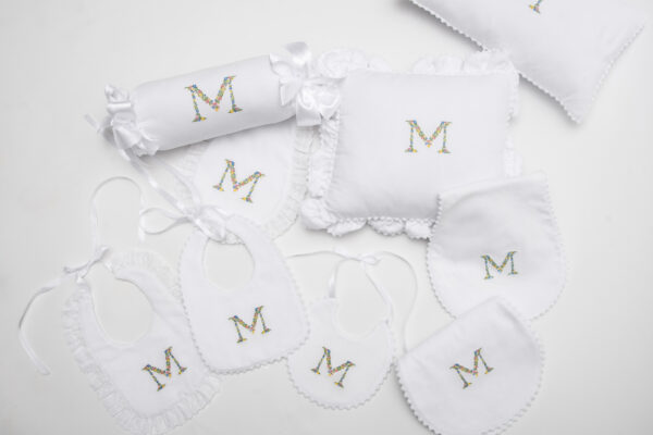 Floral Round Bib - Image 2