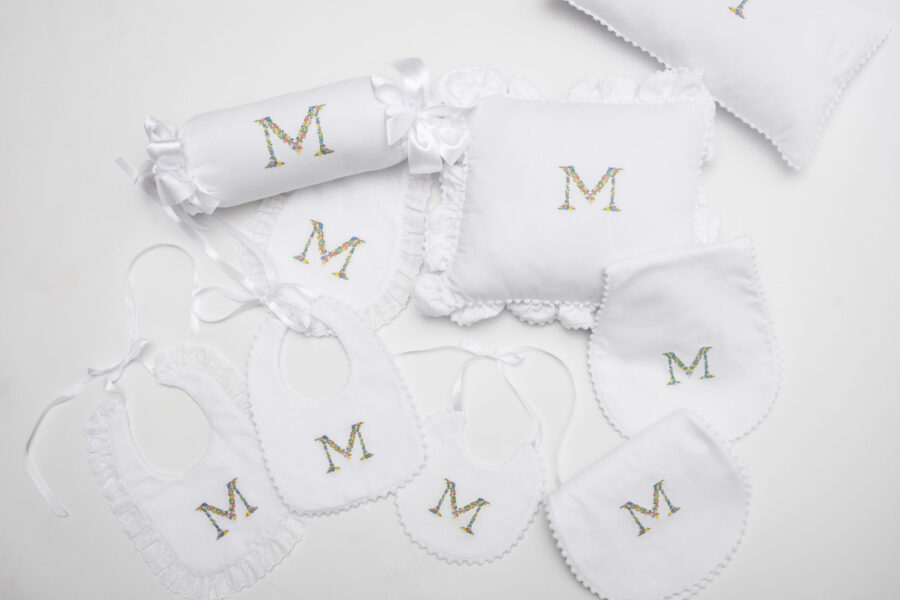 Floral Round Bib - Image 2