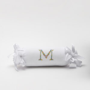 Floral Roll Pillow