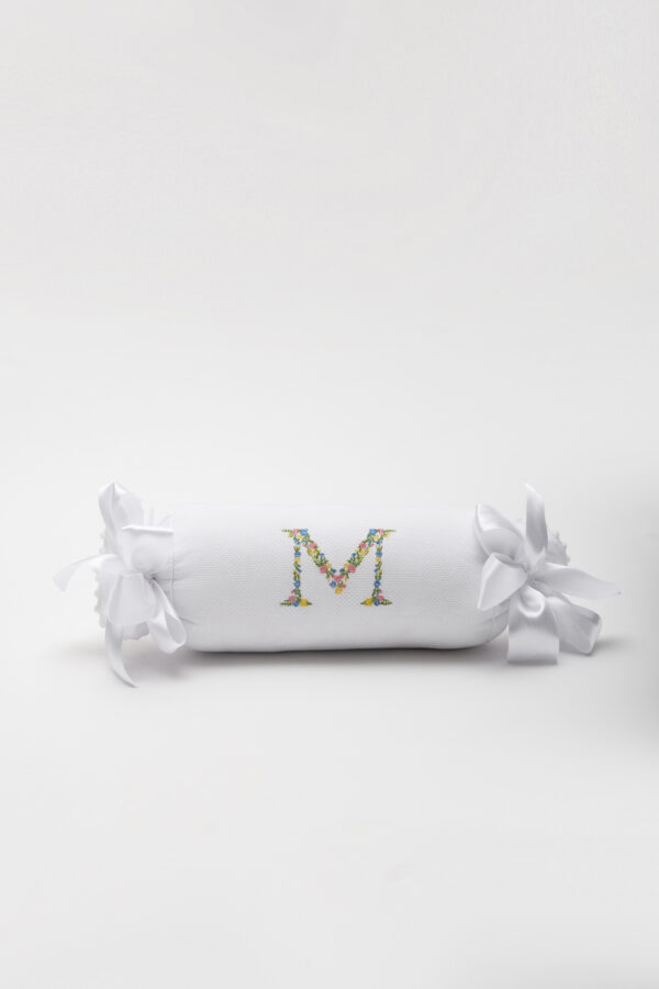 Floral Roll Pillow
