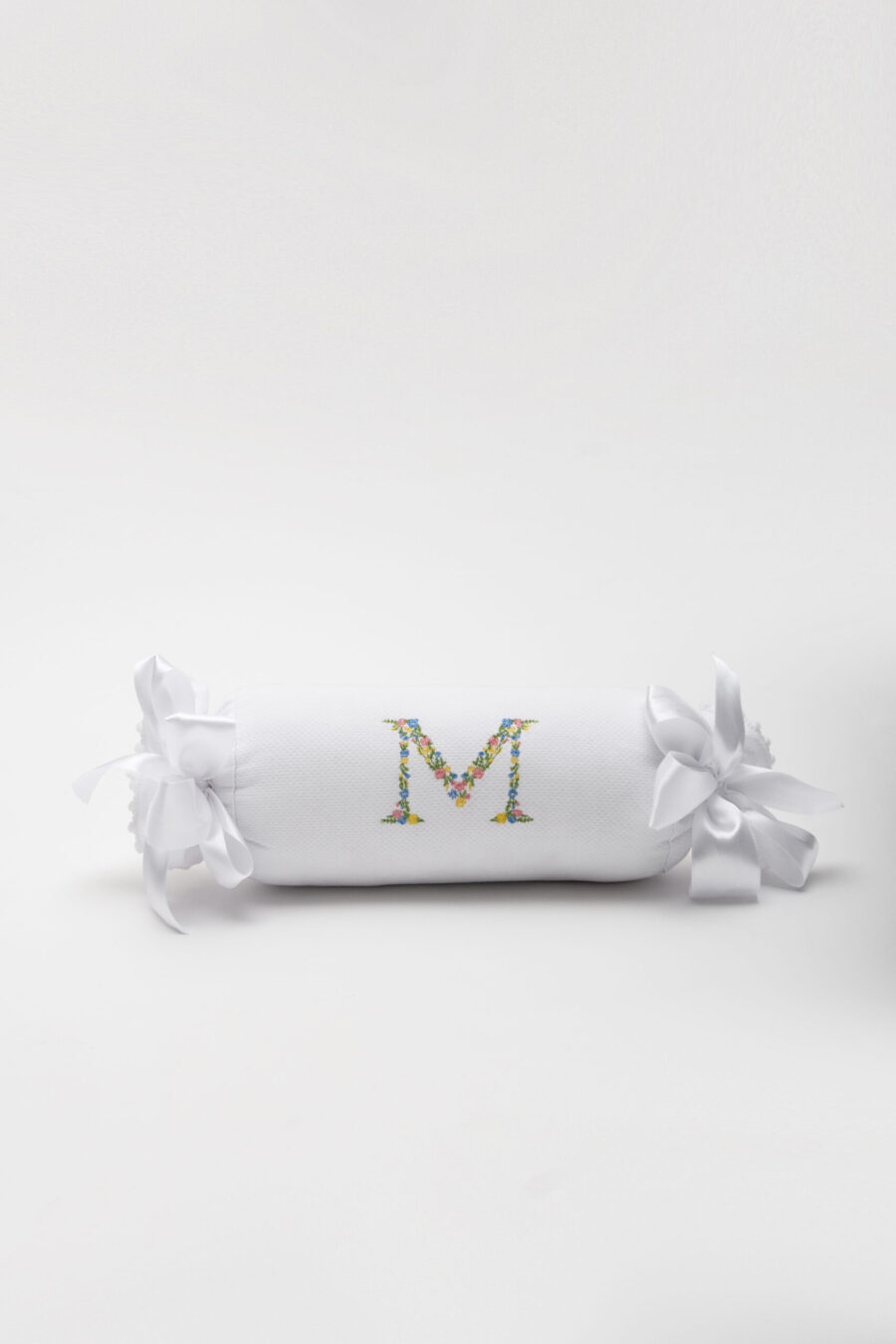 Floral Roll Pillow