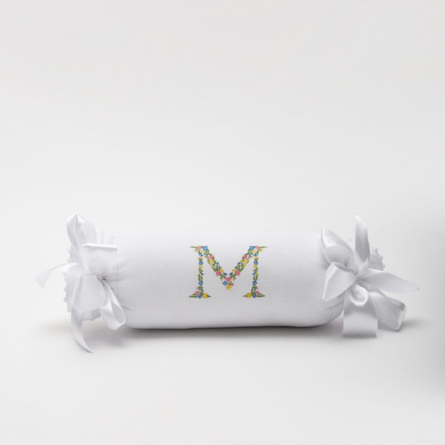 Floral Roll Pillow