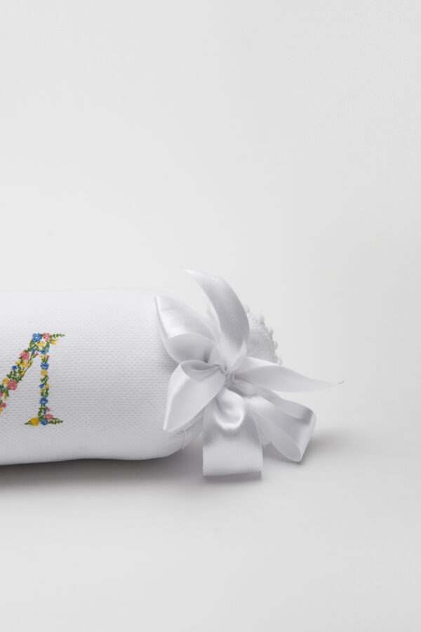 Floral Roll Pillow - Image 2