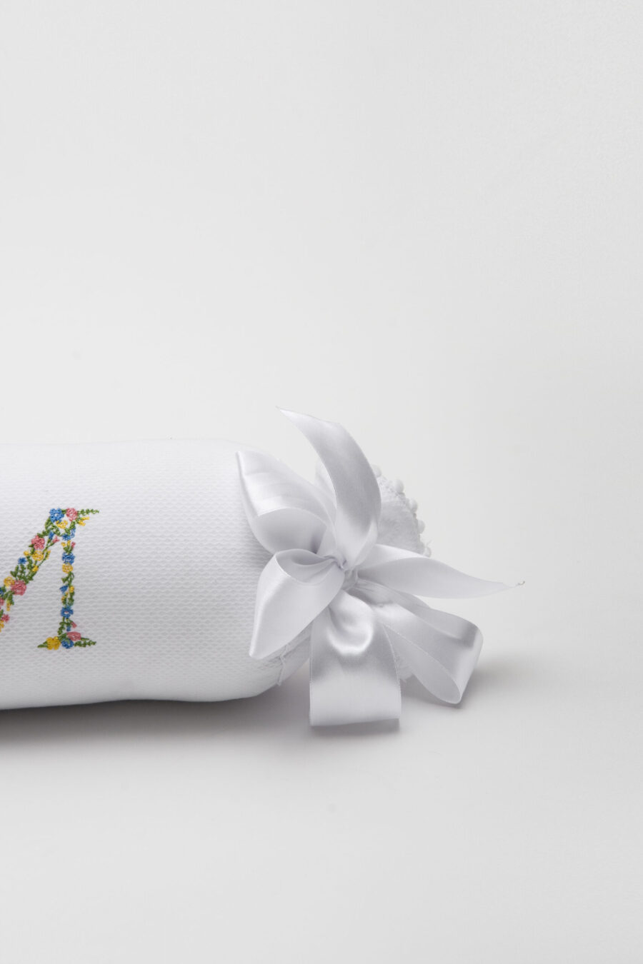 Floral Roll Pillow - Image 2
