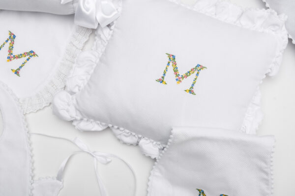 Floral Ruffle Pillow - Image 2