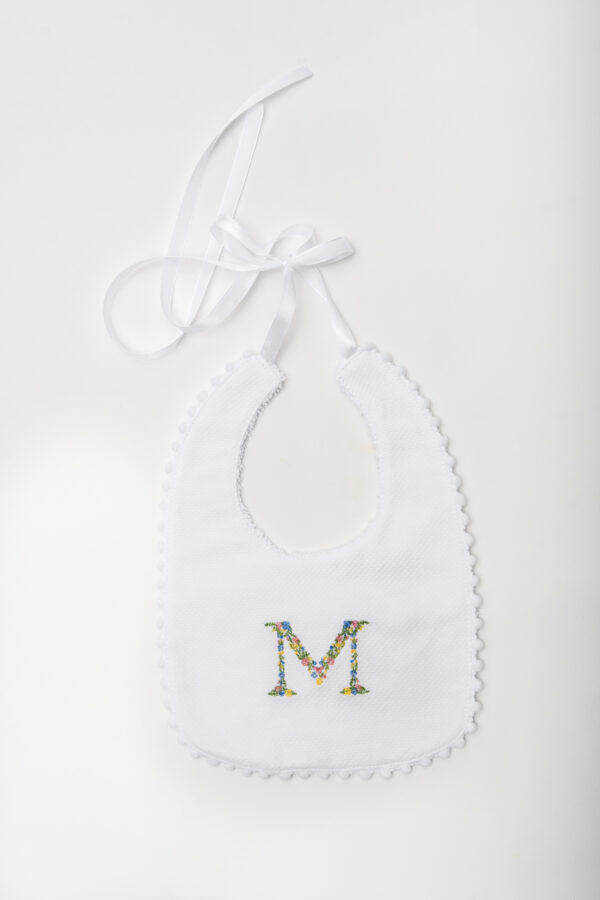 Floral Square Bib - Image 3
