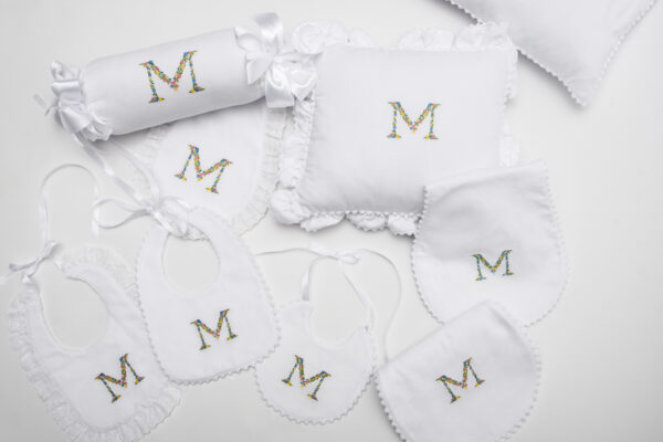 Floral Square Bib - Image 5