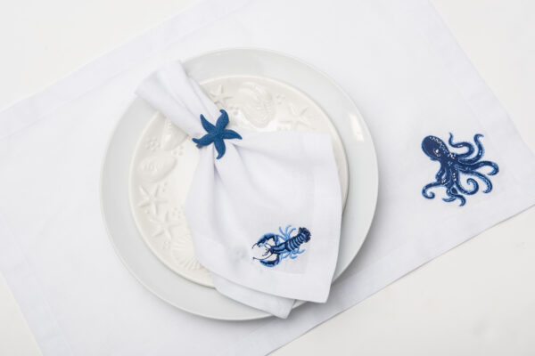 Frutti di Mare Placemat & Napkin Set - Image 2