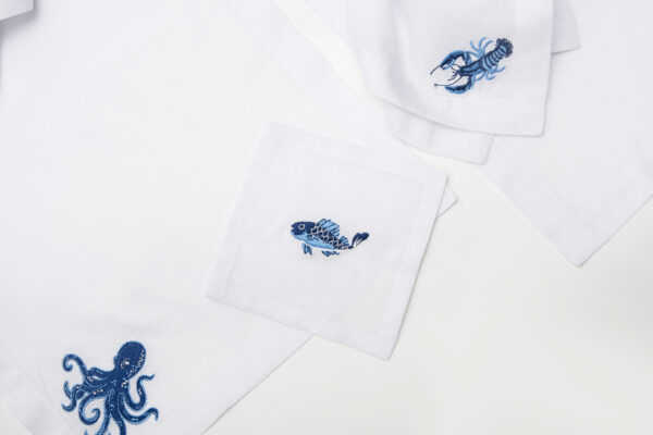 Frutti di Mare Placemat & Napkin Set - Image 3