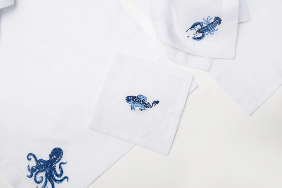 Frutti di Mare Placemat & Napkin Set - Image 3