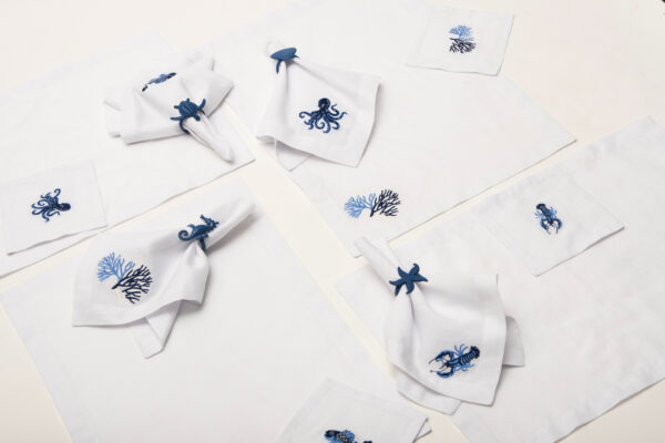 Frutti di Mare Placemat & Napkin Set - Image 4