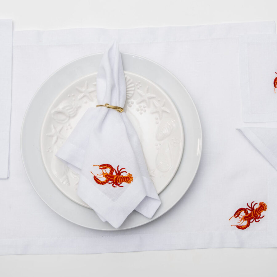 Lobster Placemat & Napkin Set