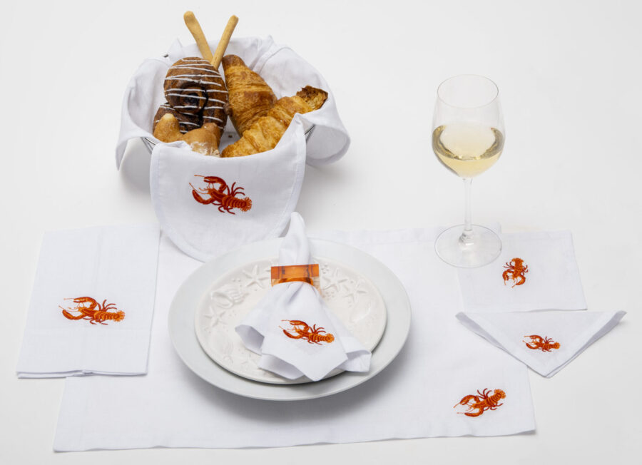 Lobster Placemat & Napkin Set - Image 3