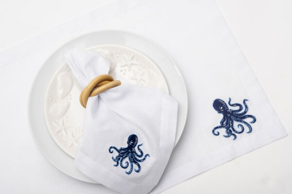 Octopus Placemat & Napkin Set