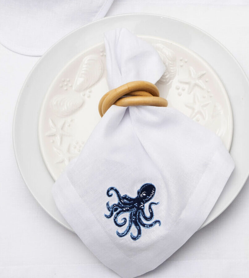 Octopus Napkin Set