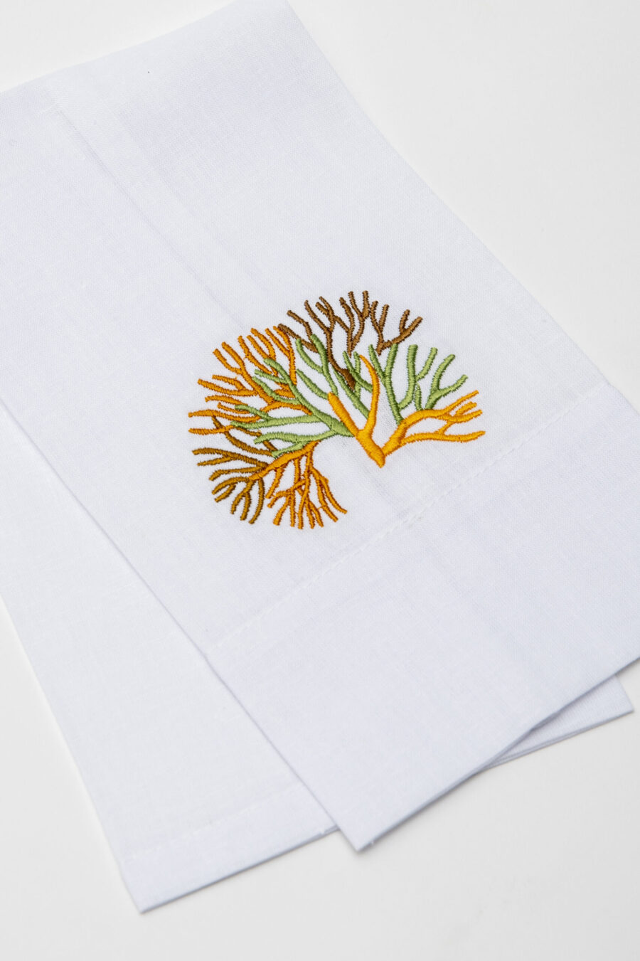 Grove Coral Guest Towel - Image 3