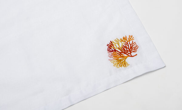 Sunset Coral Napkin Set - Image 4