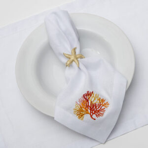 Sunset Coral Napkin Set