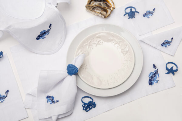 Fish Placemat & Napkin Set