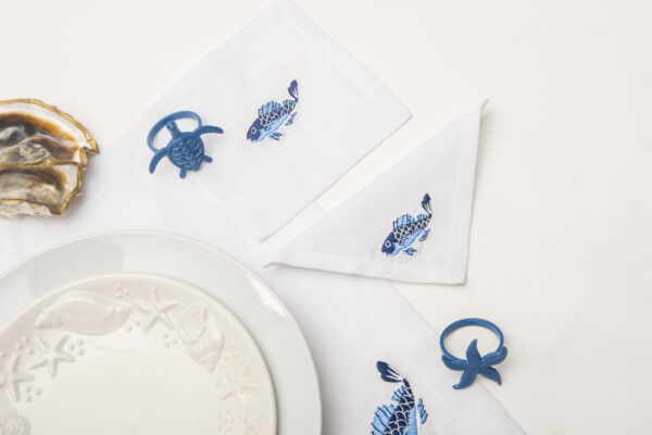 Fish Placemat & Napkin Set - Image 3