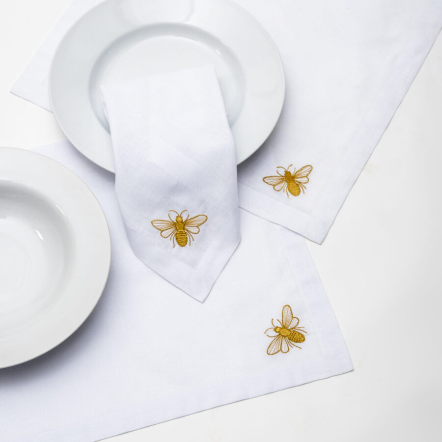Queen Bee Napkin Set