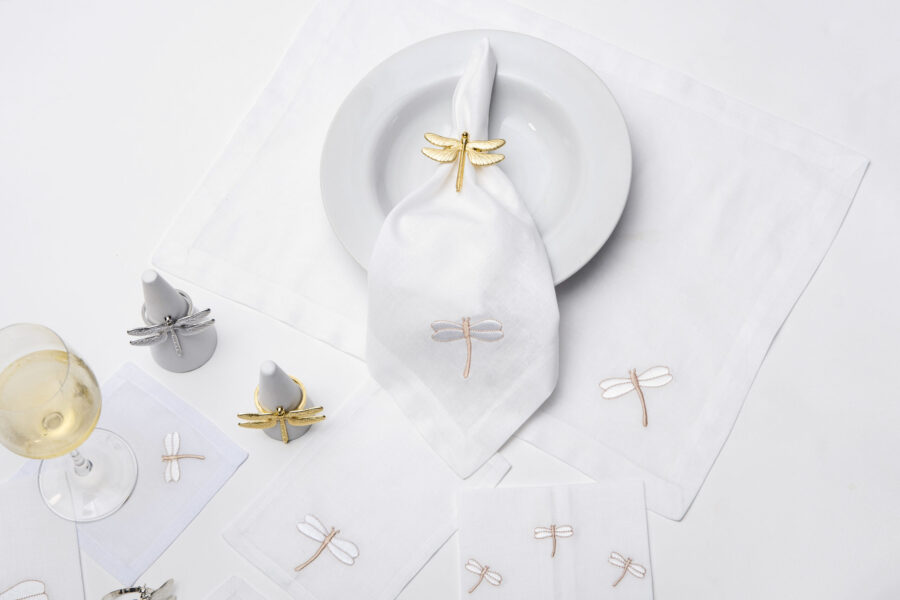 Dragonfly Bread Basket Napkin - Image 2