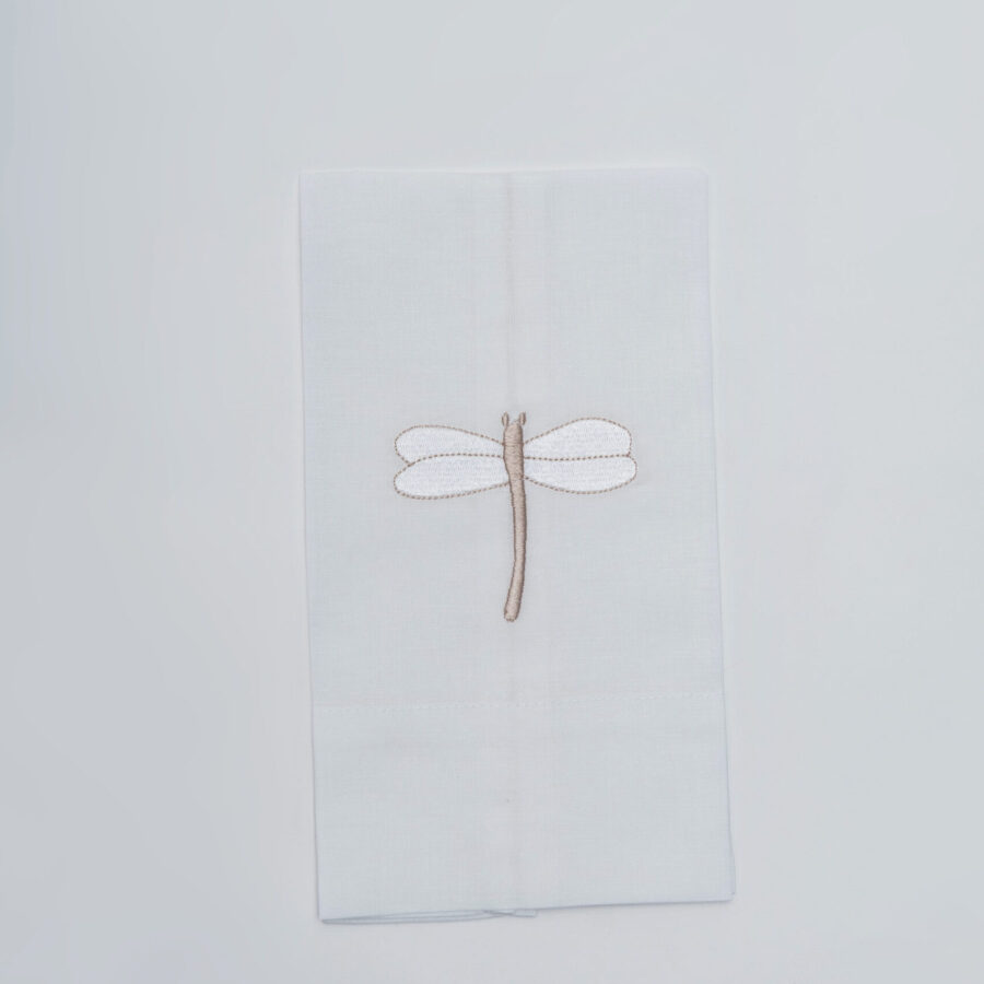 Dragonfly Linen Guest Towel
