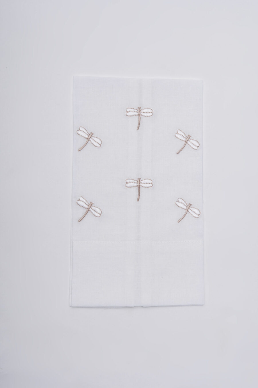 Mini Dragonfly Linen Guest Towel