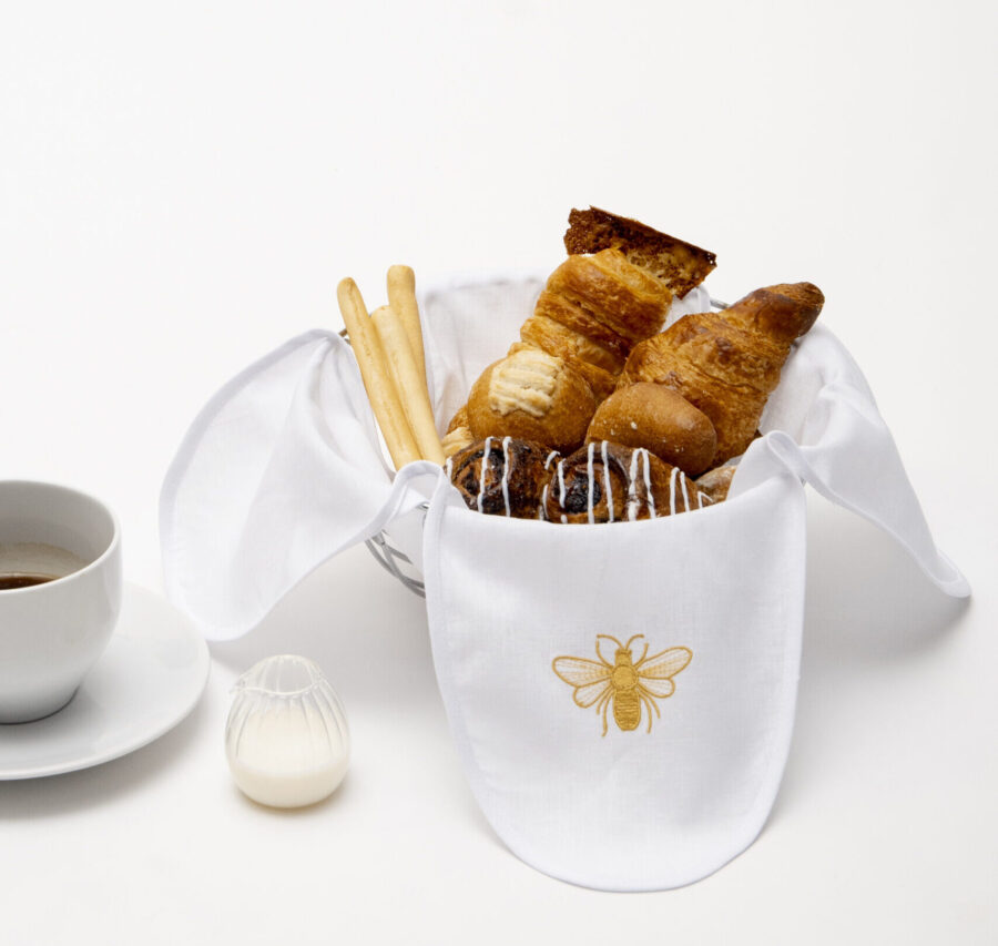 Queen Bee Bread Basket Napkin
