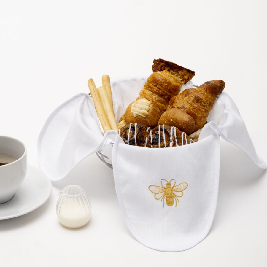 Queen Bee Bread Basket Napkin